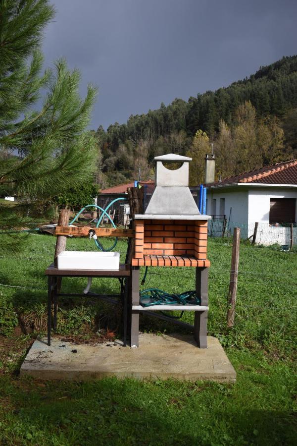 La Casa Azul, Vistas Impresionantes En Plena Naturaleza Con Jardin, Barbacoa, Saltador Y Acceso Al Rio Ason Villa Ramales de la Victoria Exterior foto